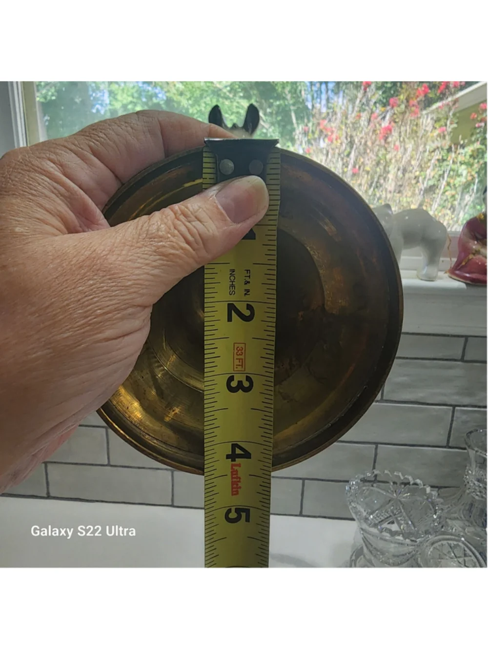 Vintage Solid Brass 10